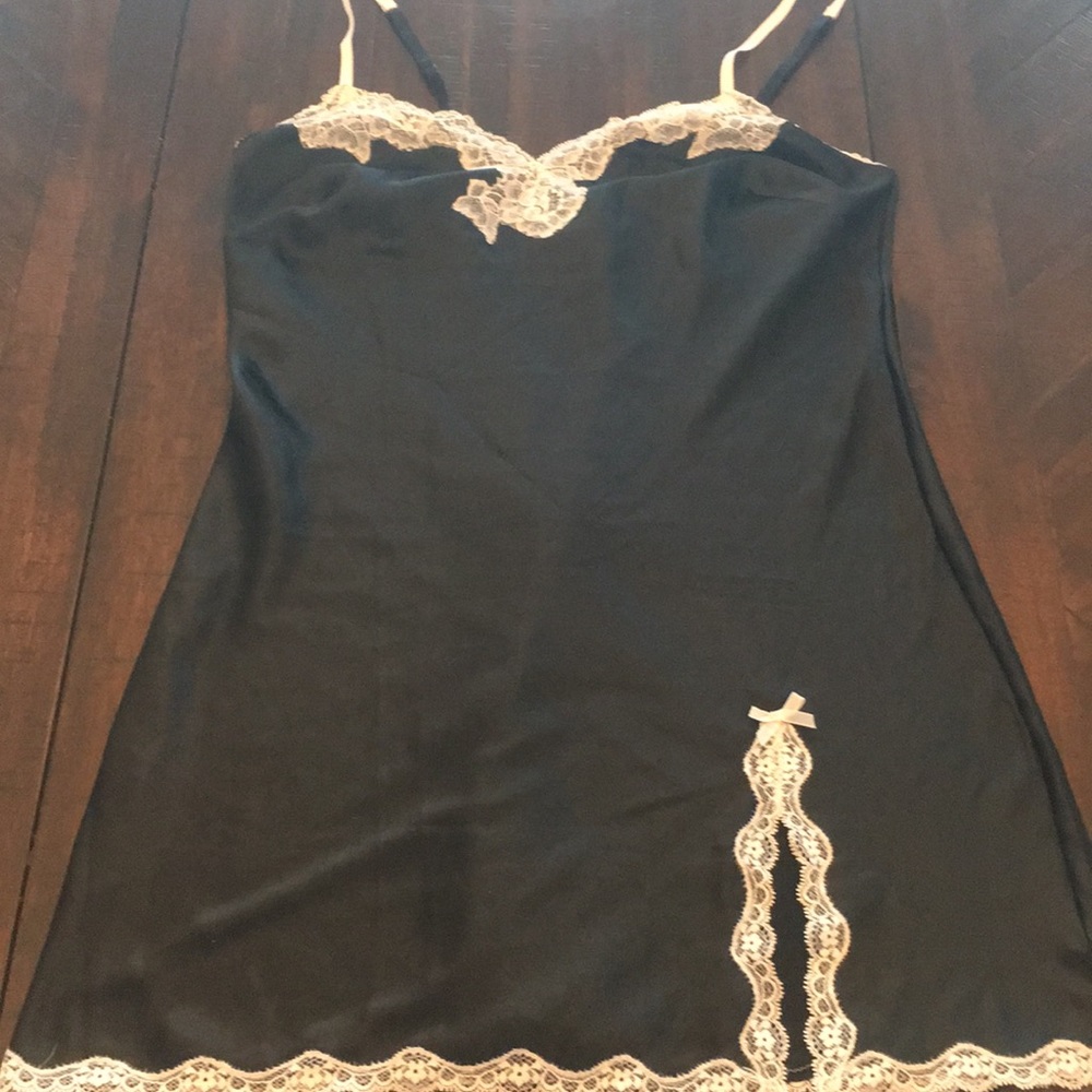 Victoria’s Secret silk shirt night top